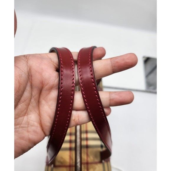 ❤️SOLD❤️BURBERRY Papillon / Barrel Handbag 182BURXABJ - Picture 8 of 16